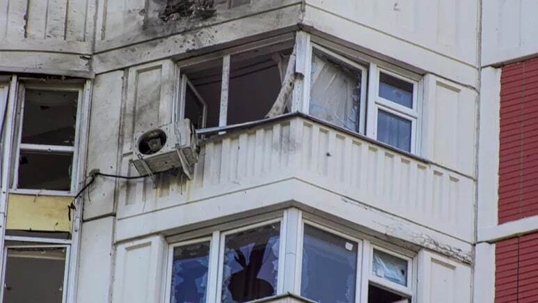 حمله پهپادی اوکراین به مسکو (+ عکس)