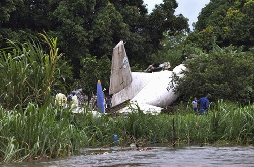 سقوط هواپیما در جنوب سودان
