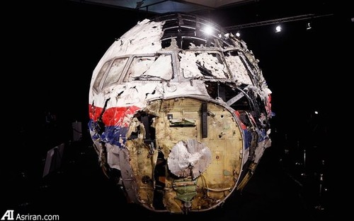 بازسازی هواپیمای MH17 مالزی