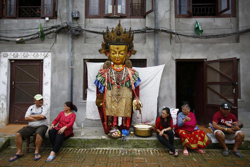جشنواره آیینی پانچا دان در لالیتپور نپال