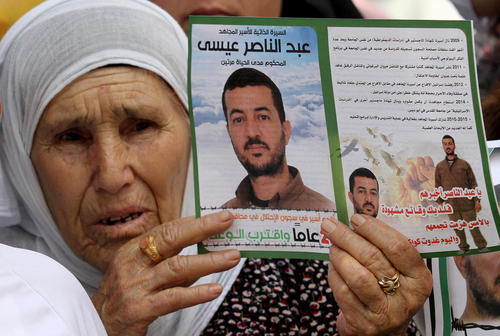 تظاهرات برای آزادی زندانیان فلسطینی از زندان های اسراییل – نابلس