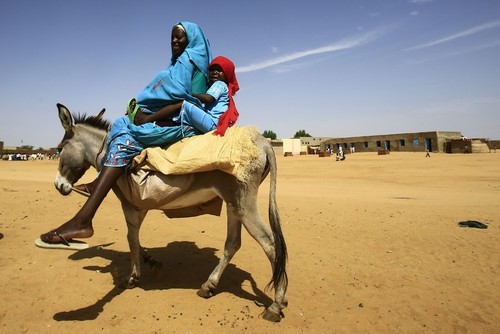 اردوگاه آوارگان در دارفور سودان