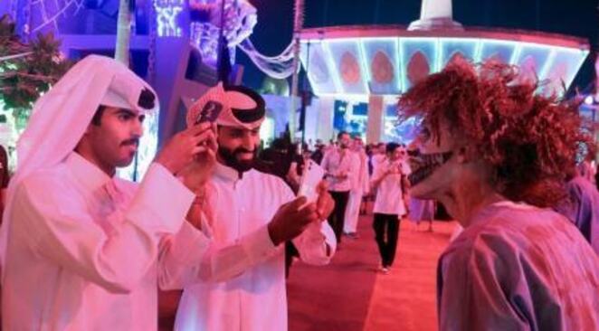 جشن هالووین در عربستان (+عکس)
