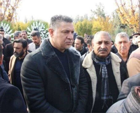 علی دایی در مراسم ختم کریم باوی (عکس) 3