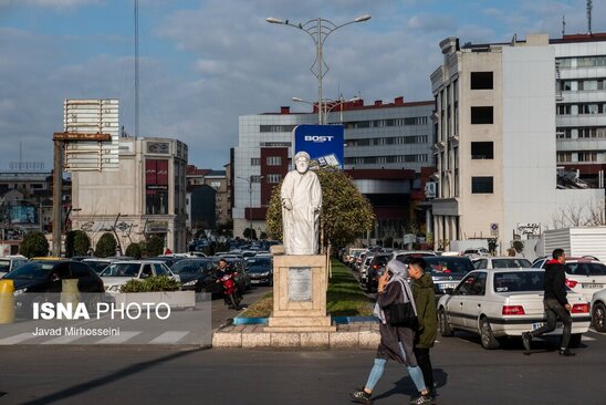 تندیس‌های مفاخر گیلان در رشت (عکس) 15