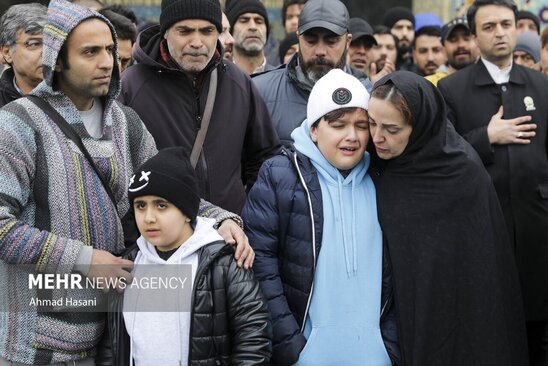 تشییع شهرام عبدلی در حرم رضوی