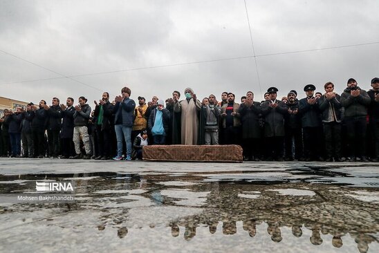 تشییع شهرام عبدلی در حرم رضوی