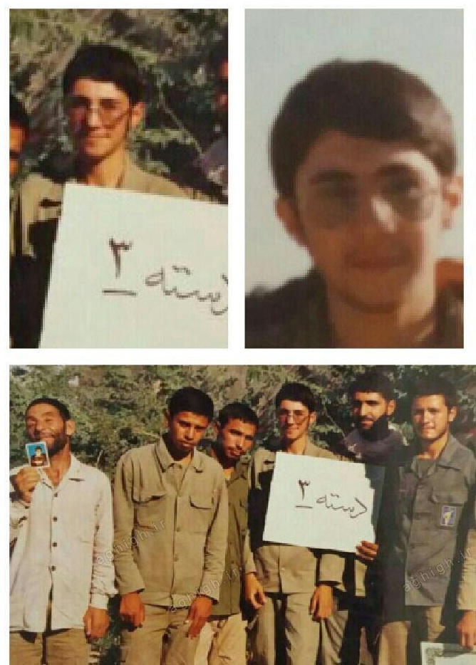 سیدمجتبی خامنه ای در جبهه سیدمجتبی خامنه ای در جبهه