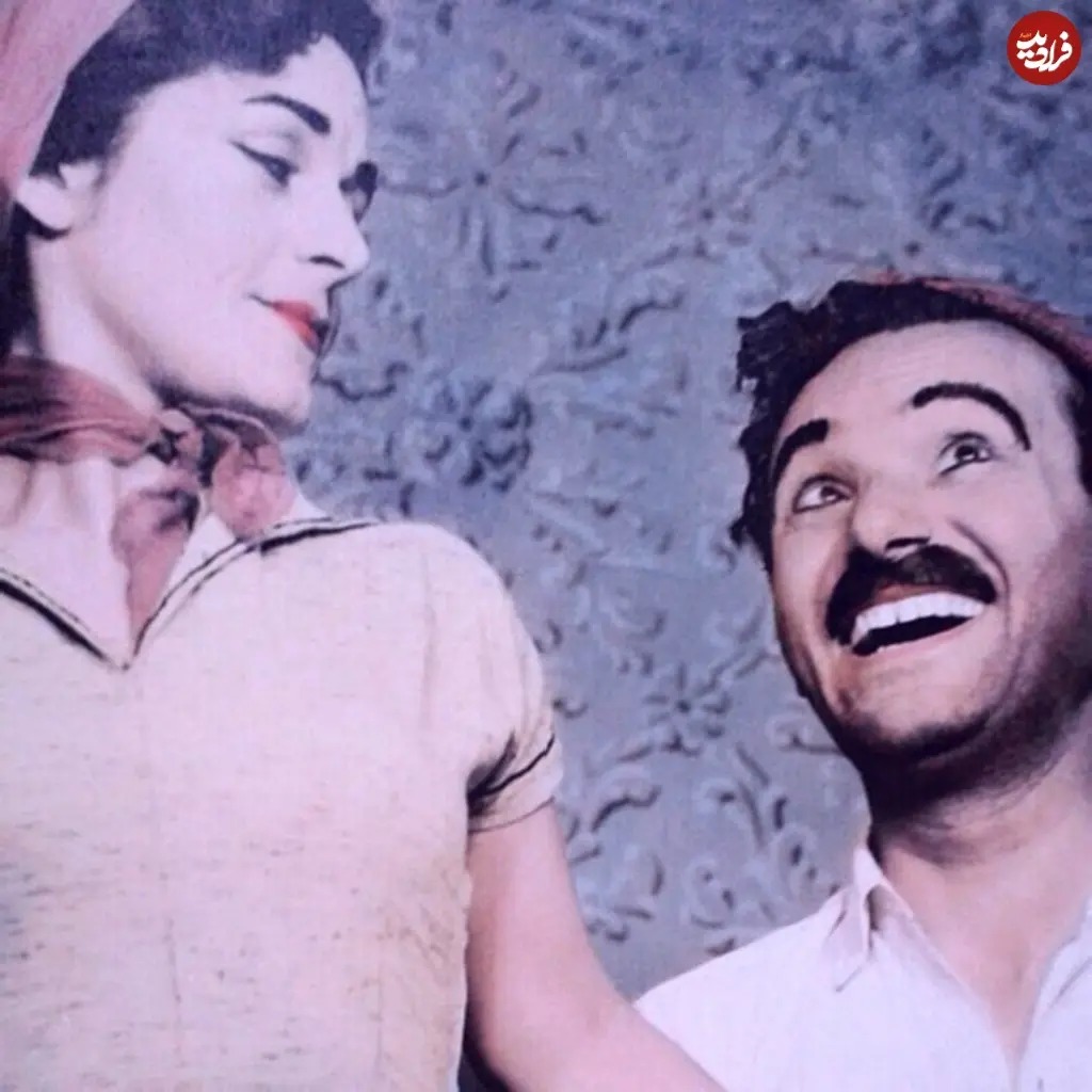 «فرخ لقا هوشمند و همسرش، رضا هوشمند» در جوانی؛ دهه 30