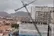 لحظه هولناک سقوط جرثقیل غول‌پیکر در شیلی
