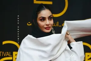 ببینید؛ استایل صحرا اسداللهی در جشنواره ۲۵ (فیلم)