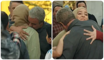 برای اولین بار در آغوش گرفتن پدر و دختر در تلویزیون ؛ سعید آقاخانی دخترش را بغل کرد (فیلم)