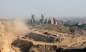 ببینید | میزان آلودگی ایجاده شده توسط کارخانه سیمان تهران در شب