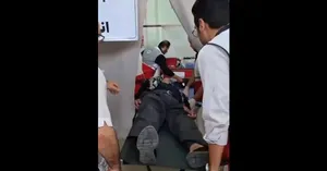 نجات معجزه‌آسای زائر دچار ایست قلبی در درمانگاه هلال‌احمر کربلا