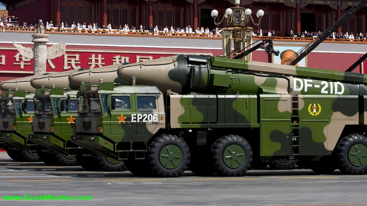 موشک ضدکشتی DF-21D چین موشک ضدکشتی DF-21D چین