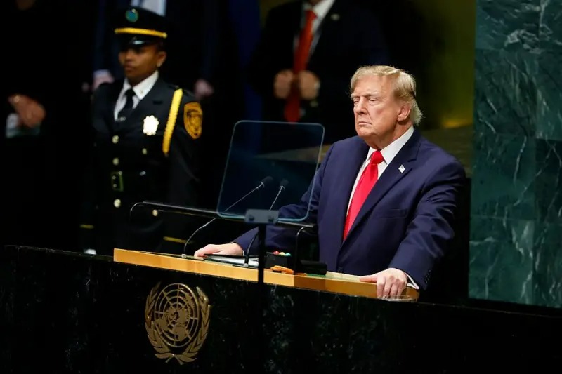 ترامپ در پیام خود به مجمع عمومی سازمان ملل بار دیگر بر روابطش با ونزوئلا پس از دستگیری مادورو تاکید کرد و گفت: «غنیمت به برنده می‌رس.»
