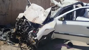 خواب‌آلودگی راننده حادثه آفرید؛ فوت والدین در تصادف محور قزوین