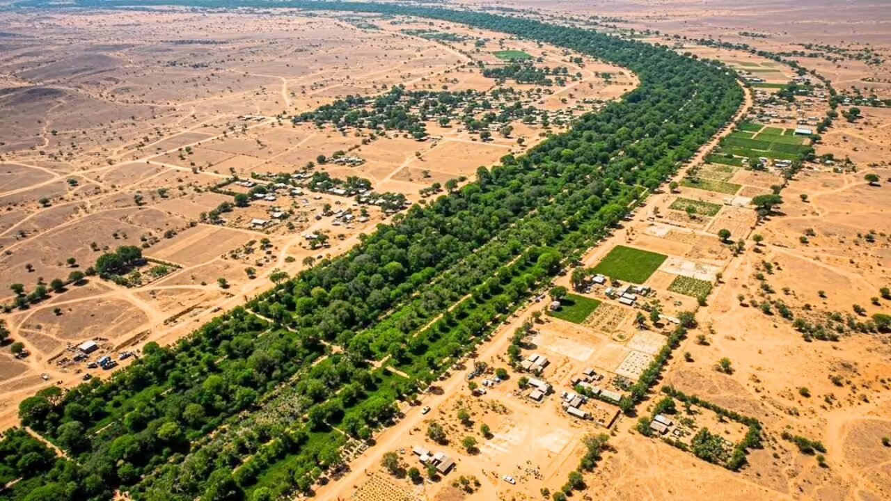 دیوار سبز ۸۰۰۰ کیلومتری آفریقا برای نجات زمین دیوار سبز ۸۰۰۰ کیلومتری آفریقا برای نجات زمین