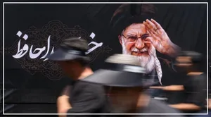 هواپیمای حامل پیکر رهبر شهید، تهران را به مقصد نجف ترک کرد