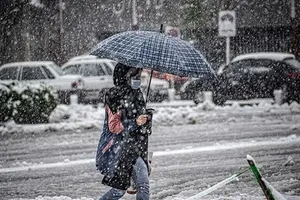 هفته برفی و بارانی در انتظار تهران/ کولاک برف در ارتفاعات استان