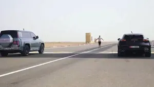 درگ دیدنی شاسی بلند مطرح چینی با فراری پوروسانگوئه و نتیجه جالب آن (فیلم)