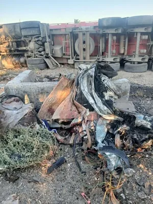 فوت ۴ نفر در پی تصادف در جاده میانه-زنجان