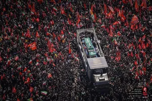 وقتی "خشم حماسی" بوم‌رنگ برگشتی شد!/ ترامپ و شگفتی از اندوه انبوه جمعیت در مراسم تشییع