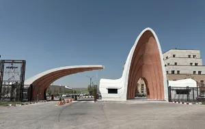 معماری طاق قزوین؛ سردرب ورودی پارک علم و فناوری استان قزوین (+تصاویر)