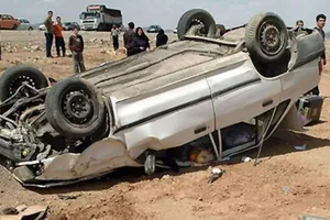 واژگونی خودروی حامل اتباع غیرمجاز در جاده فهرج - زاهدان/ 3 نفر کشته شدند
