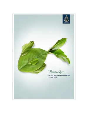 خلاقیت در طراحی جانداران با برگ و گیاه (عکس)