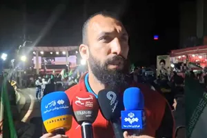 روزبه چشمی: وقتی حسین محمدی رزمنده جانباز پای لانچر را از نزدیک دیدم به ایرانی بودن خودم افتخار کردم