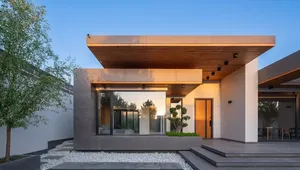 معماری مدرن در پروژه مسکونی مشهد؛ «ویلایی برای یک دوست» (+عکس)
