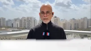 آژیر خطر وسط برنامه زنده اینترنشنال