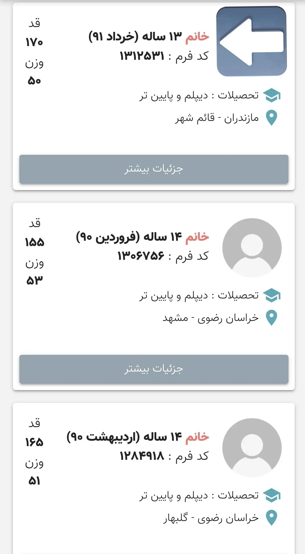 فهرست همسریابی «آدم و حوا» فهرست همسریابی «آدم و حوا»