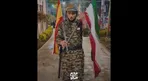 استایل متفاوت دختر ایرانی با لباس نظامی