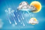 بارش‌های گسترده امروز در شمال و شمال‌شرق کشور