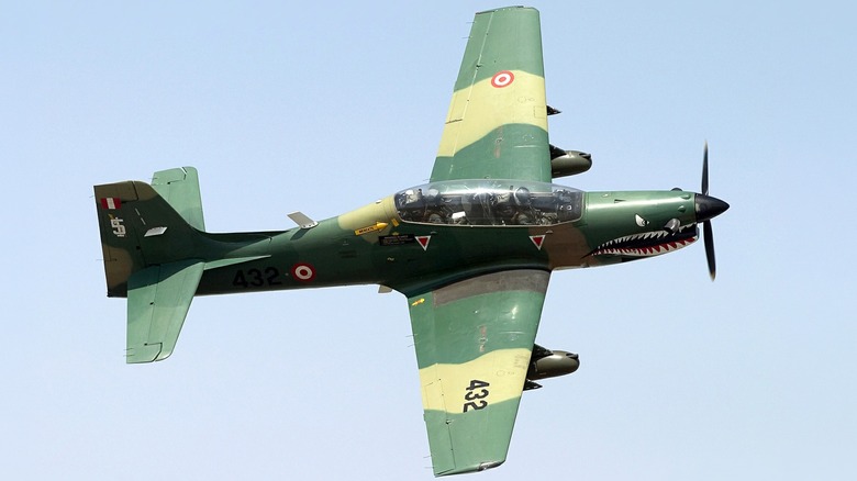 هواپیمای Embraer EMB 312 T-27 Tucano