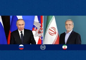 پوتین سالگرد پیروزی انقلاب اسلامی را تبریک گفت