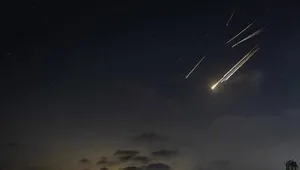 شلیک ممتد پدافند در غرب تهران