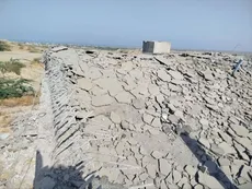 تصاویری از حمله ارتش آمریکا به مخازن آب آشامیدنی بخش بمانی شهرستان سیریک هرمزگان