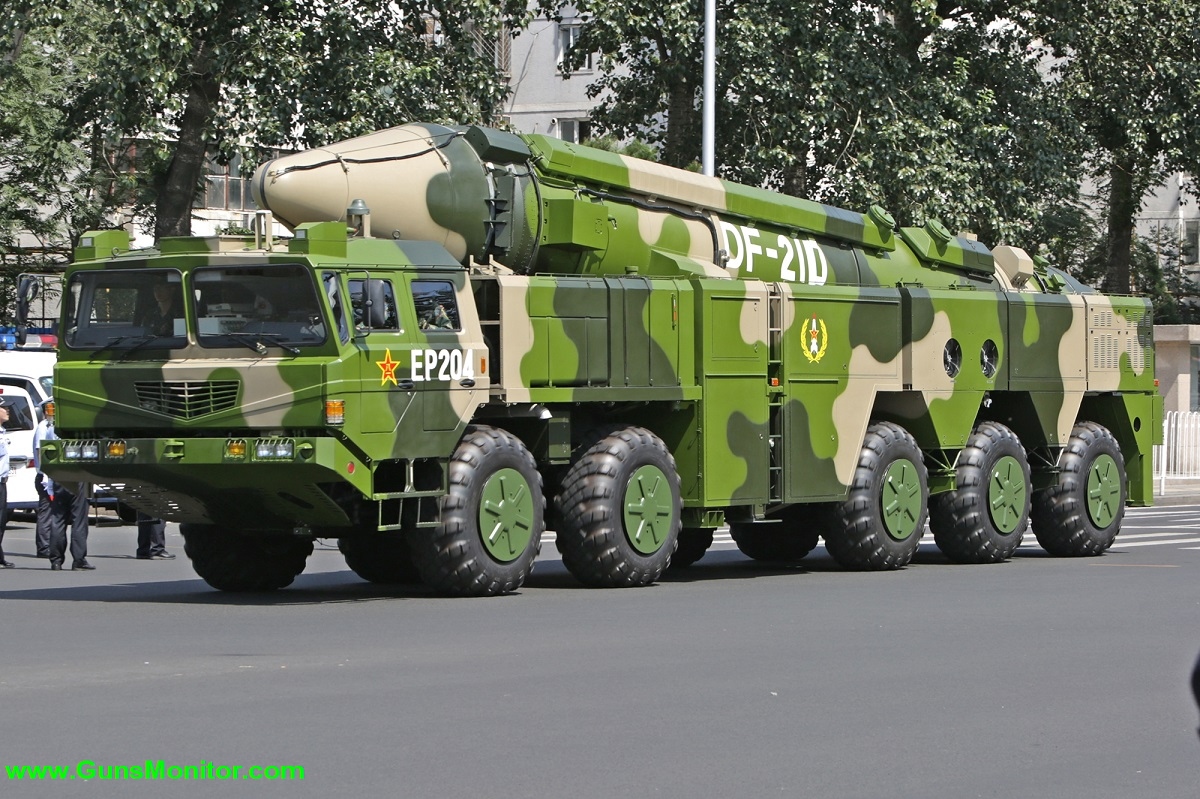 موشک ضدکشتی DF-21D چین موشک ضدکشتی DF-21D چین