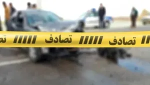برخورد خونین تریلی با پژو در محور مراغه-هشترود با ۴ قربانی