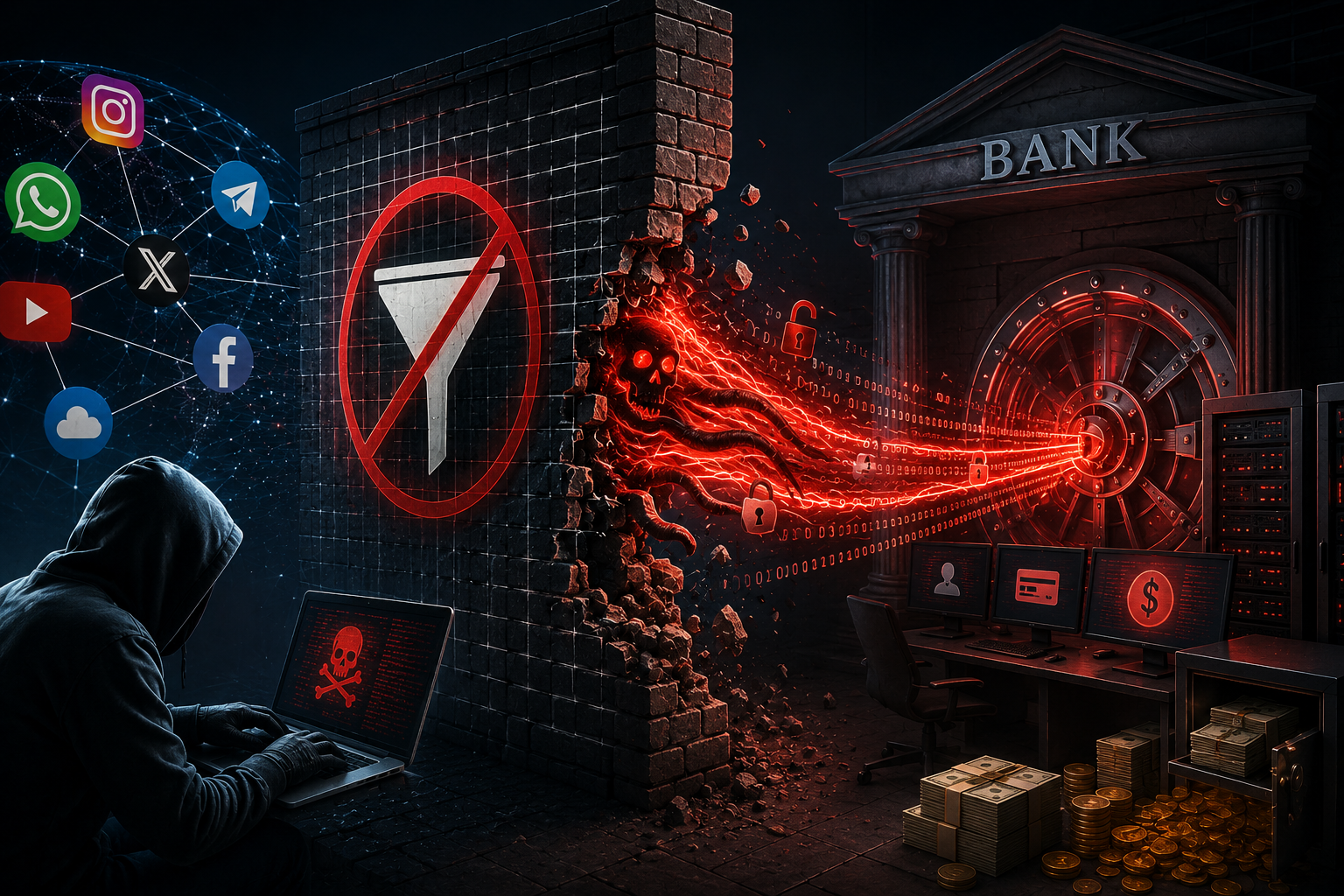 «جنایت فیلترینگ»، متهم اول اختلال در سیستم بانکی ایران / منتظر چه فاجعه دیگری هستید؟ فیلترینگ را فوراً حذف و «حامیان خائن» آن را محاکمه کنید