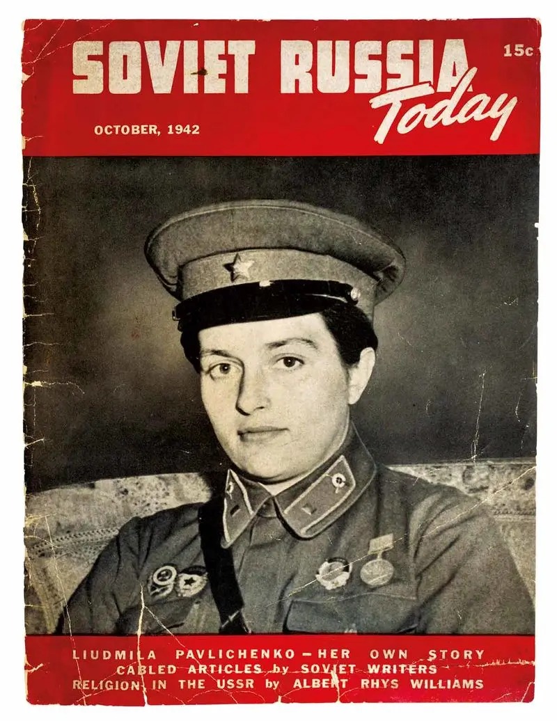 مجله «روسیه شوروی امروز» (Soviet Russia Today)، اکتبر ۱۹۴۲ مجله «روسیه شوروی امروز» (Soviet Russia Today)، اکتبر ۱۹۴۲
