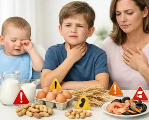 آلرژی غذایی از چه سنی شروع می‌شود؟