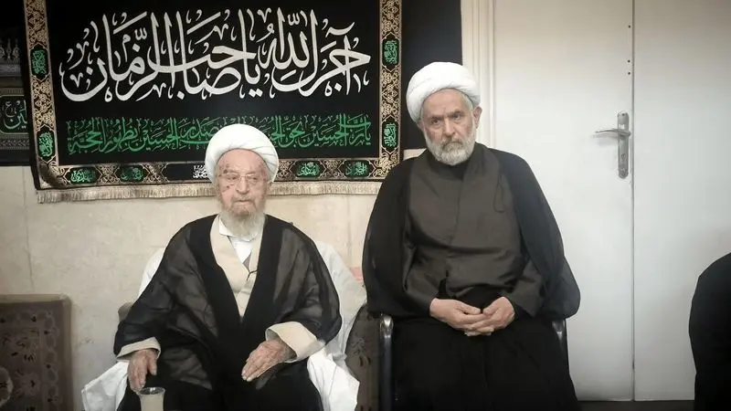 تصاویری جدید از حسین طائب در قم 2