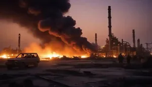 حمله پهپادی به نیروگاه برق الزاویه در لیبی