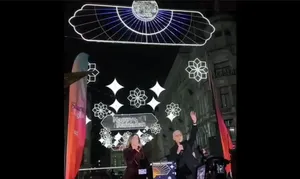 روشن شدن همزمان ۳۱ هزار چراغ در لندن به مناسبت ماه رمضان