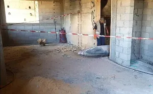 خارج کردن بمب یک تنی عمل نکرده از یک منزل مسکونی در لرستان