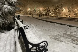 بارش برف قسمت‌هایی از آفریقای جنوبی را سفیدپوش کرد